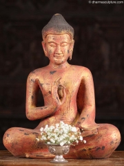 Teaching Gesture Buddha Statue 14"